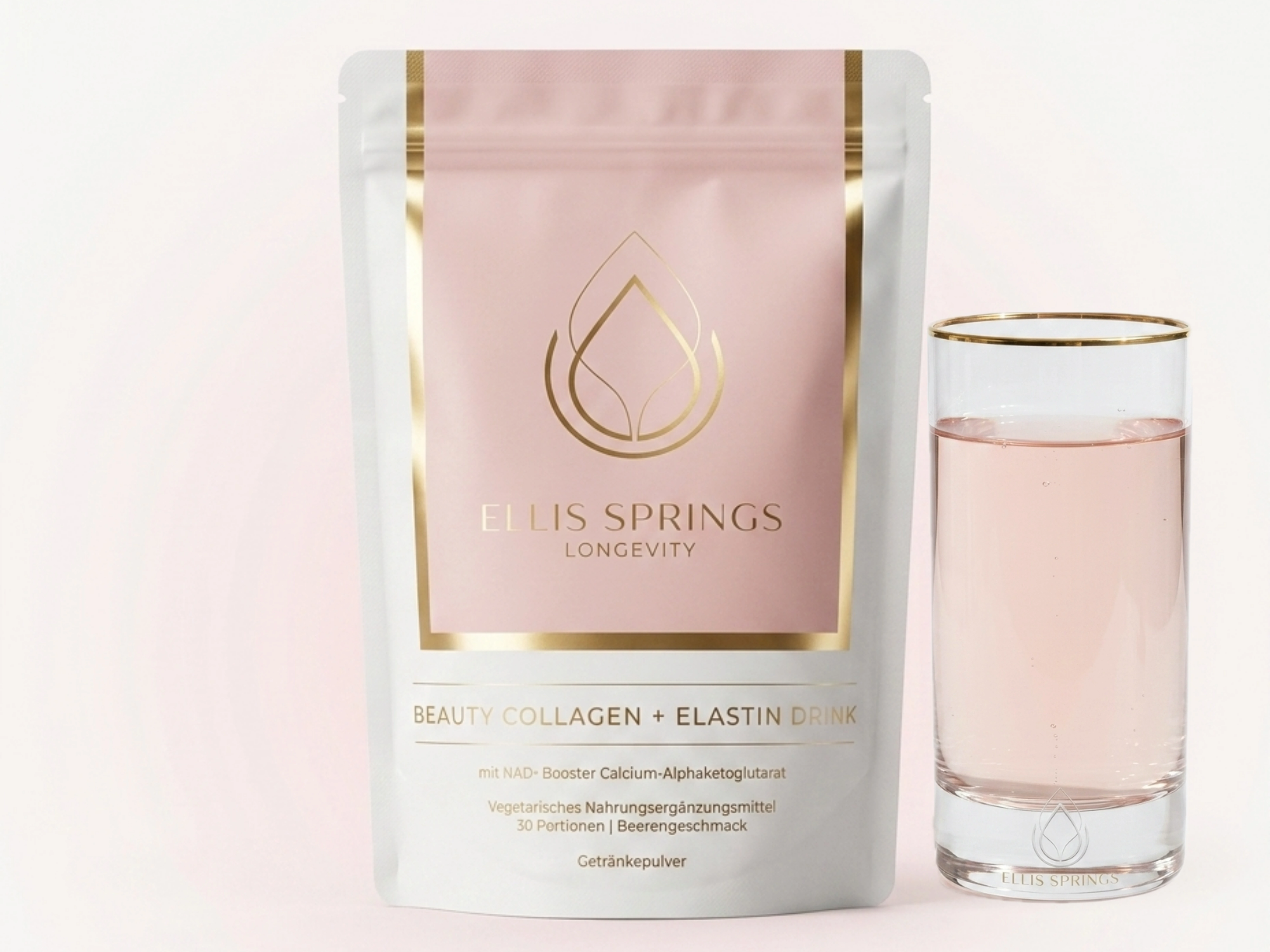 Beauty Collagen + Elastin Drink mit C-AKG