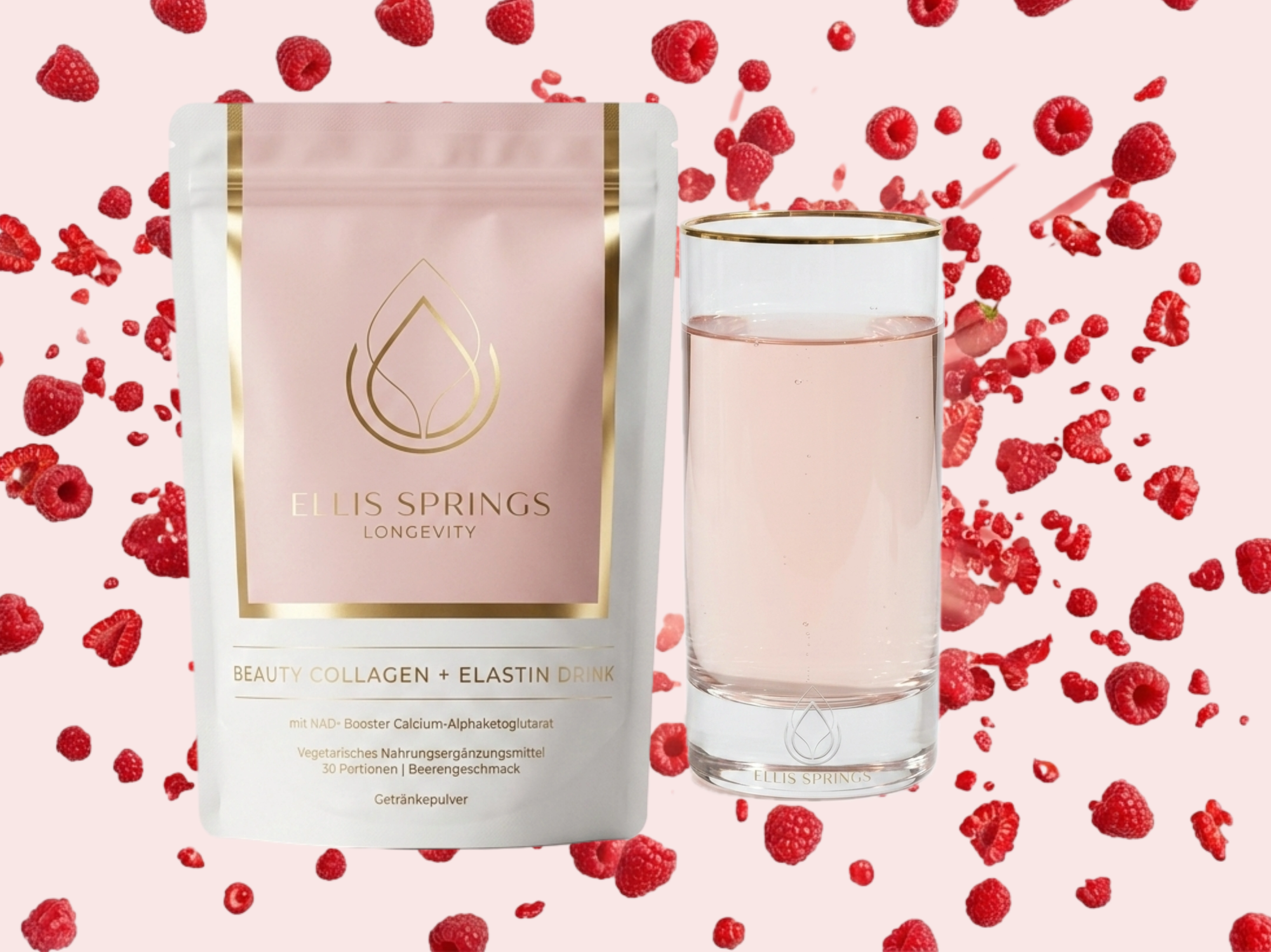 Beauty Collagen + Elastin Drink mit C-AKG
